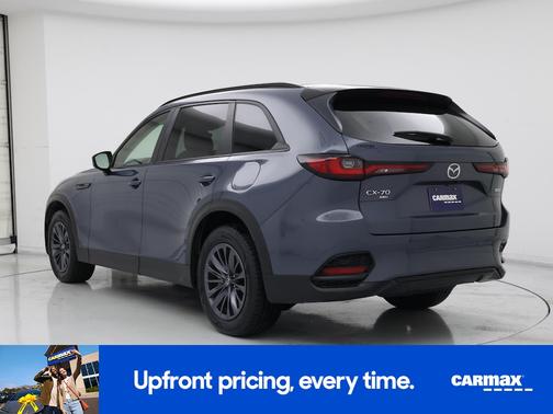 Blue 2025 Mazda CX-70 Turbo Preferred