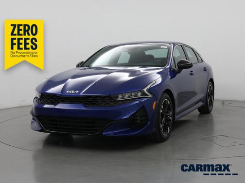 Blue 2023 Kia K5 GT-Line