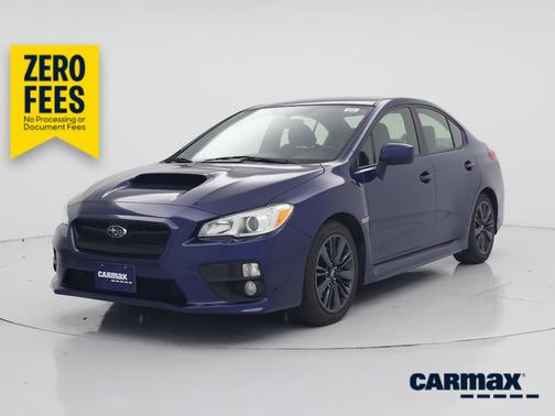 Blue 2017 Subaru WRX