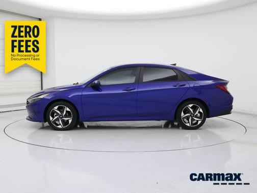 Blue 2023 Hyundai ELANTRA SEL