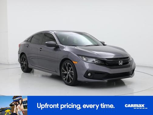 Gray 2021 Honda Civic Sport