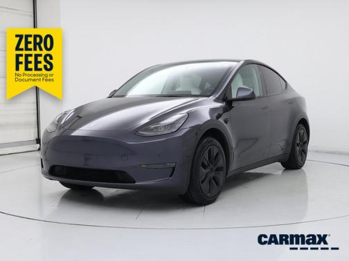 Gray 2025 Tesla Model Y Long Range