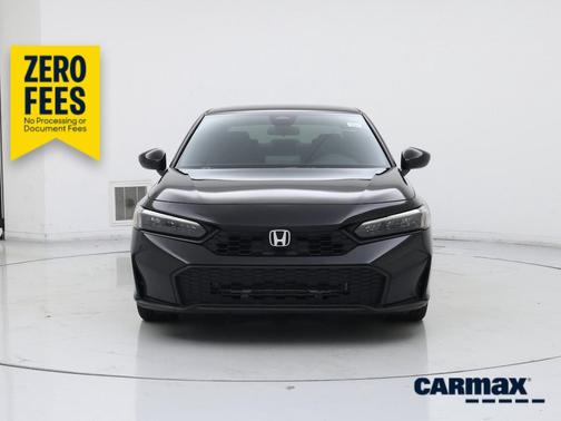 Black 2025 Honda Civic Sport