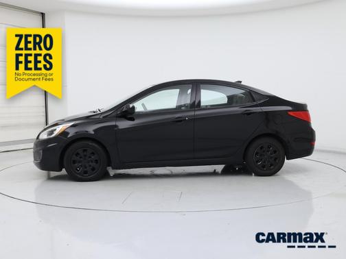 Black 2017 Hyundai Accent SE