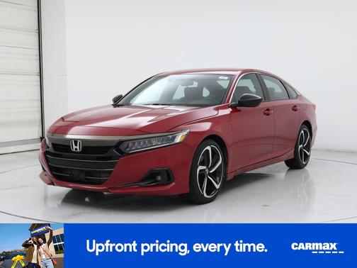 Red 2021 Honda Accord Sport