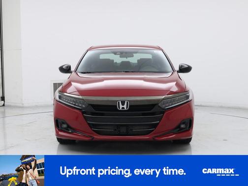Red 2021 Honda Accord Sport