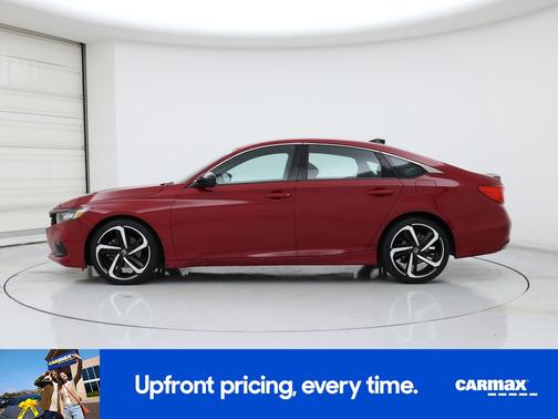 Red 2021 Honda Accord Sport