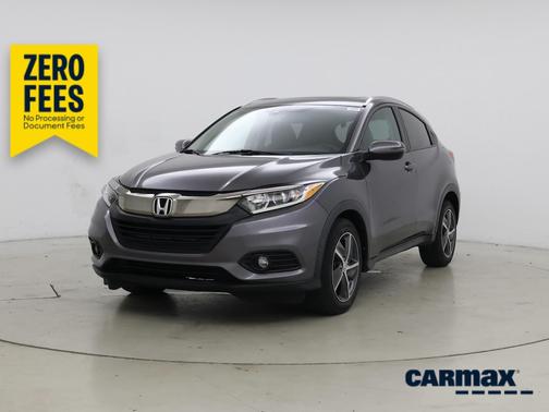 Gray 2021 Honda HR-V EX