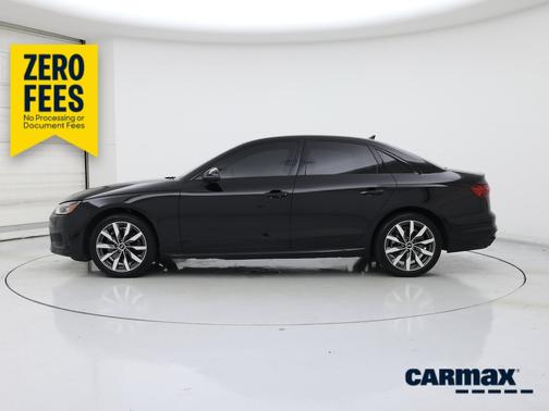 Black 2022 Audi A4 Premium Plus