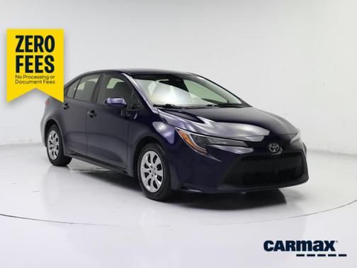 Blue 2022 Toyota Corolla LE