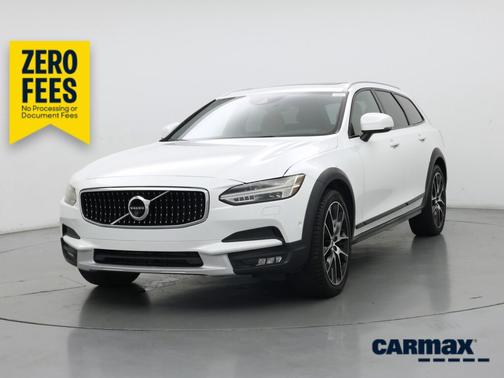 White 2018 Volvo V90 T6 Cross Country