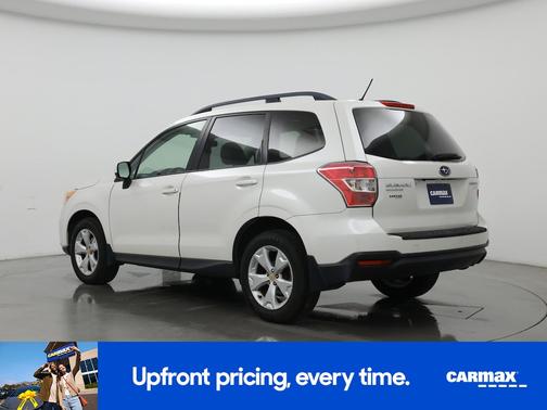 White 2015 Subaru Forester 2.5I Premium
