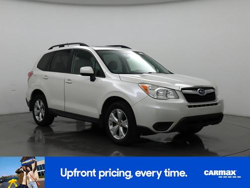 White 2015 Subaru Forester 2.5I Premium