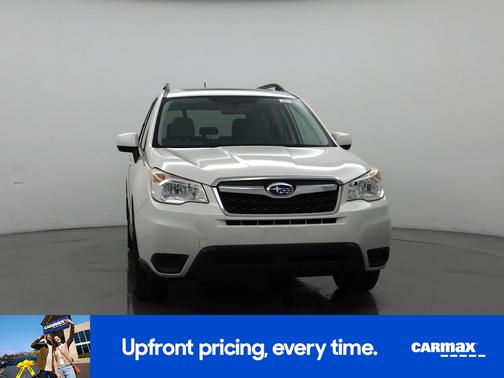 White 2015 Subaru Forester 2.5I Premium