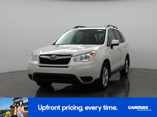 White 2015 Subaru Forester 2.5I Premium