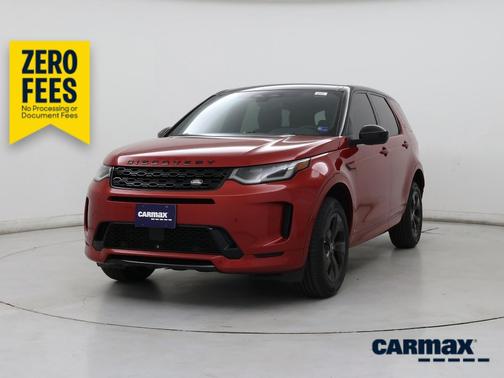Red 2021 Land Rover Discovery Sport R-Dynamic S