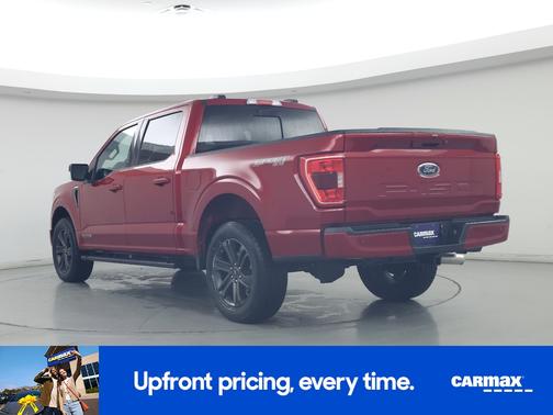 Red 2022 Ford F-150 XLT