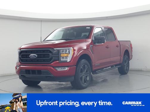 Red 2022 Ford F-150 XLT