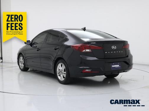 Black 2019 Hyundai ELANTRA SEL