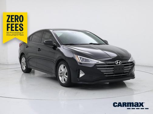 Black 2019 Hyundai ELANTRA SEL