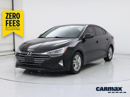 Black 2019 Hyundai ELANTRA SEL