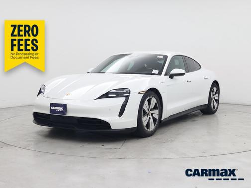 White 2021 Porsche Taycan