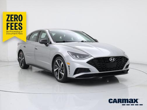 Silver 2021 Hyundai SONATA SEL Plus