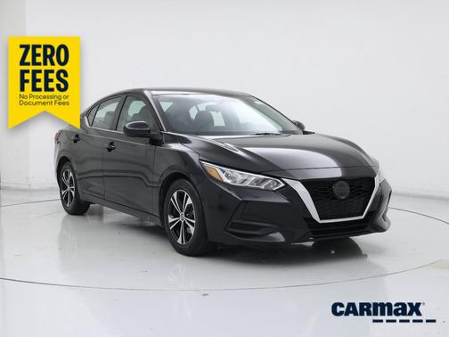 Black 2021 Nissan Sentra SV