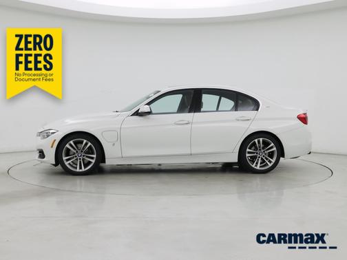 White 2018 BMW 330e E iPerformance