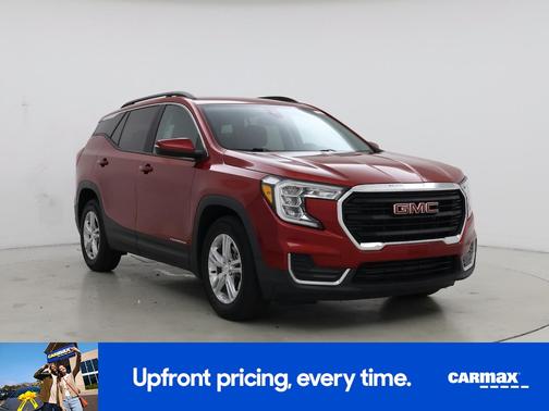 Red 2022 GMC Terrain SLE