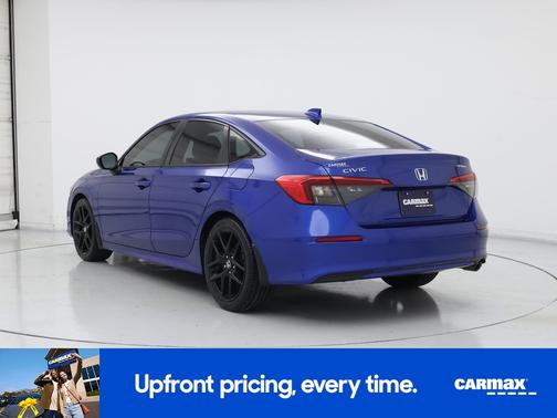 Blue 2024 Honda Civic Sport