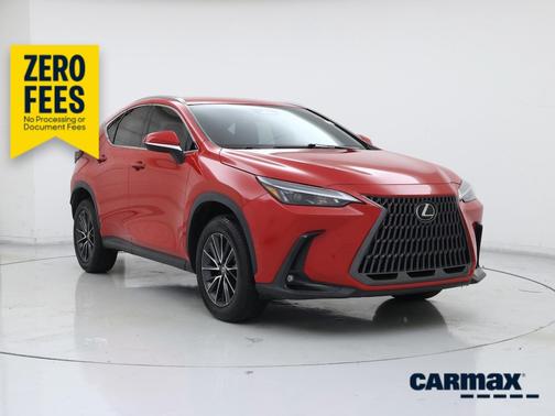 Red 2024 Lexus NX 250