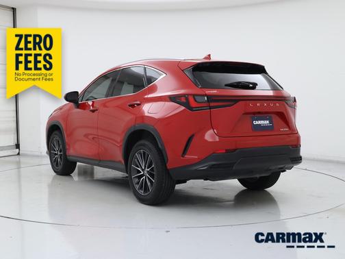 Red 2024 Lexus NX 250