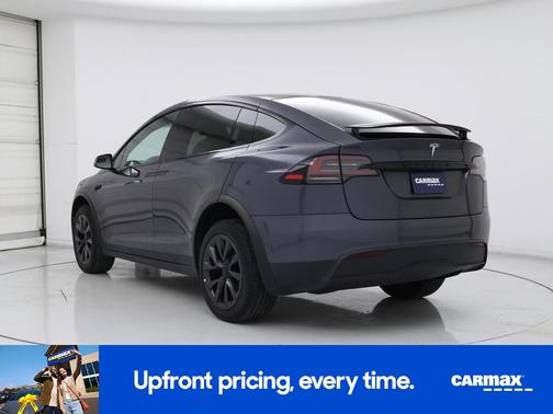 Gray 2022 Tesla Model X Plaid