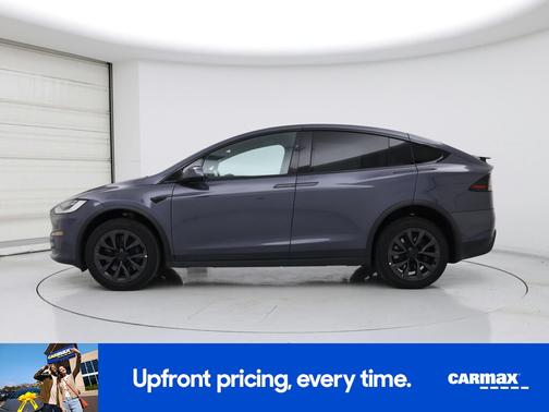 Gray 2022 Tesla Model X Plaid