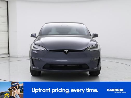 Gray 2022 Tesla Model X Plaid