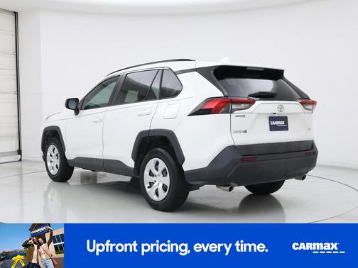 White 2019 Toyota RAV4 LE