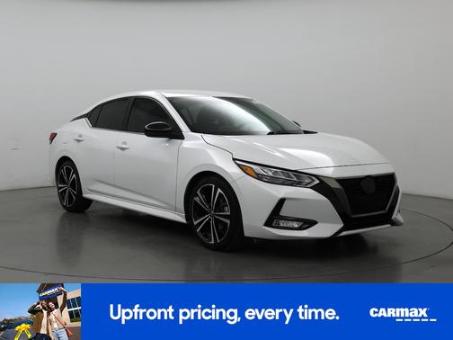 White 2022 Nissan Sentra SR