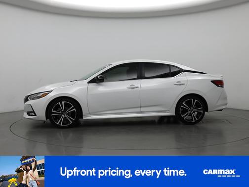 White 2022 Nissan Sentra SR