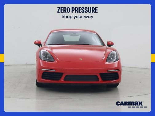 Red 2022 Porsche 718 Cayman