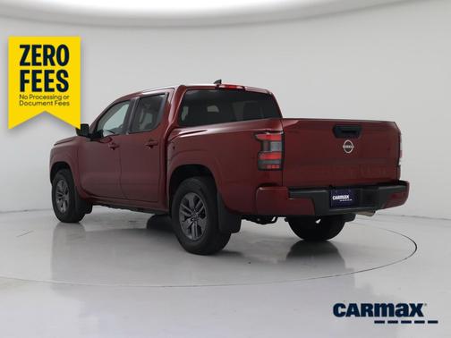 Red 2025 Nissan Frontier SV