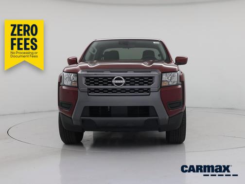 Red 2025 Nissan Frontier SV