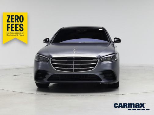 Gray 2022 Mercedes-Benz S-Class