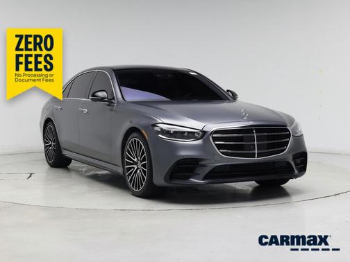 Gray 2022 Mercedes-Benz S-Class