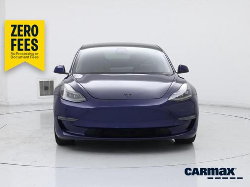 Blue 2022 Tesla Model 3 Long Range