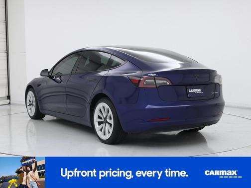Blue 2022 Tesla Model 3 Long Range
