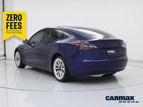 Blue 2022 Tesla Model 3 Long Range