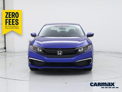 Blue 2020 Honda Civic LX