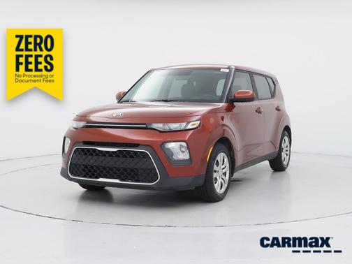 Orange 2020 Kia Soul LX