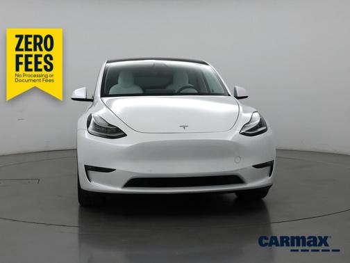 White 2022 Tesla Model Y Long Range